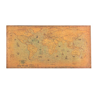 Nautical Ocean Vintage World Map