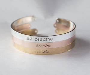 Just Breathe Bracelet
